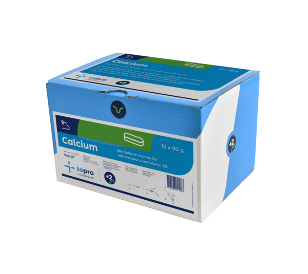 “Topro Calcium bolus voor koeien – mineraal dieetvoeder ter vermindering van melkziekte (hypocalciëmie) rond afkalven”