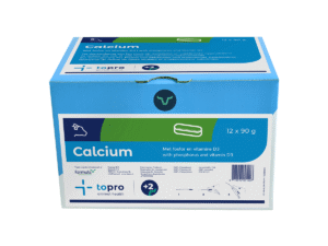 “Topro Calcium bolus voor koeien – mineraal dieetvoeder ter vermindering van melkziekte (hypocalciëmie) rond afkalven”